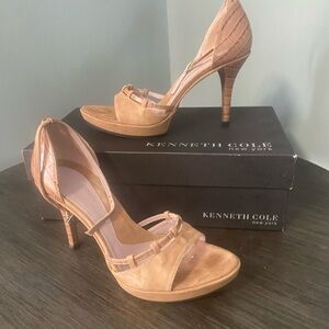 Kenneth Cole New York Women's Tan Heels